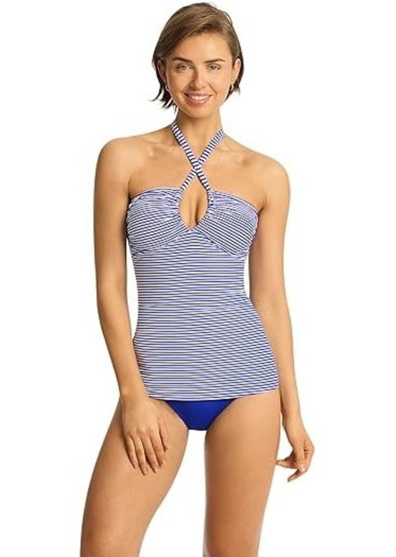 Sea Varsity Halter Bandeau Singlet Top