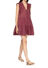 Sea Women's Cole Smocked Dress In Cordovan