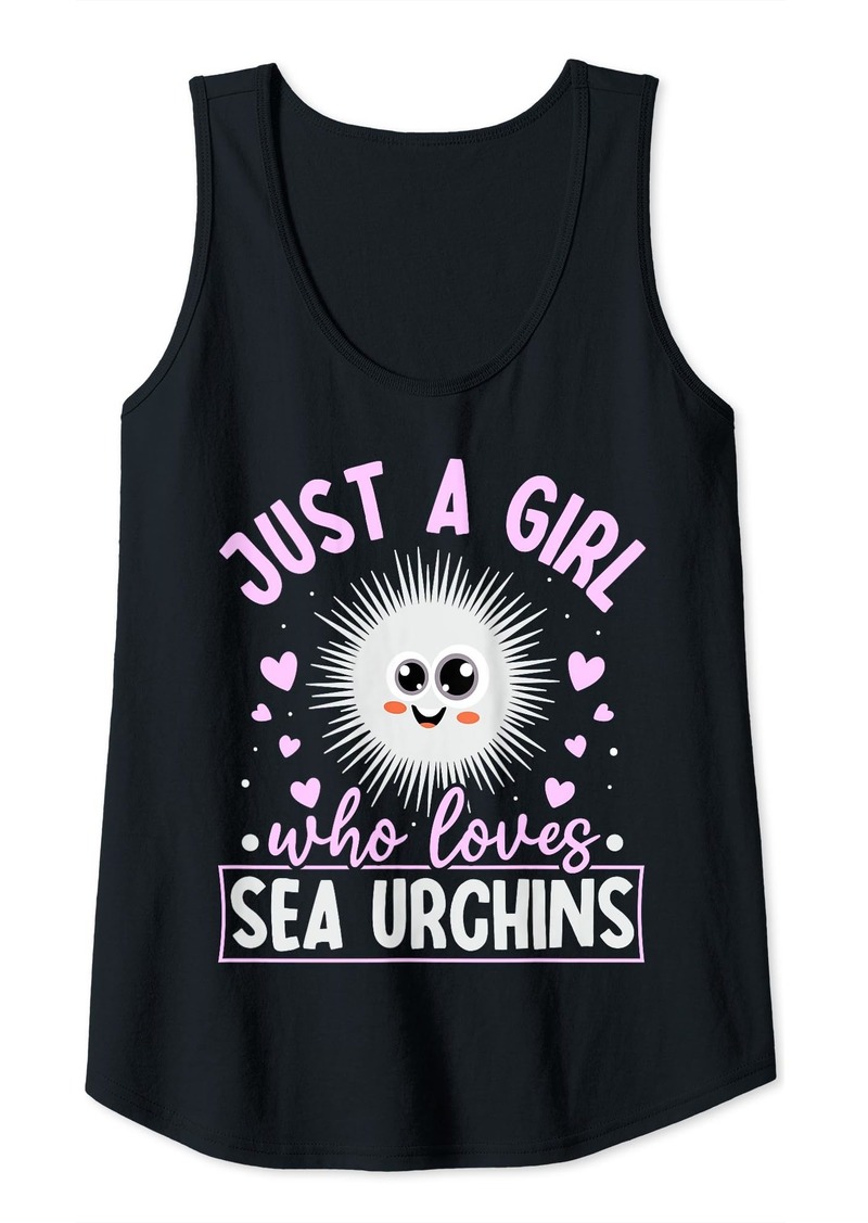 Womens Sea Urchin Lover Quote for a Sea Urchin lover Tank Top