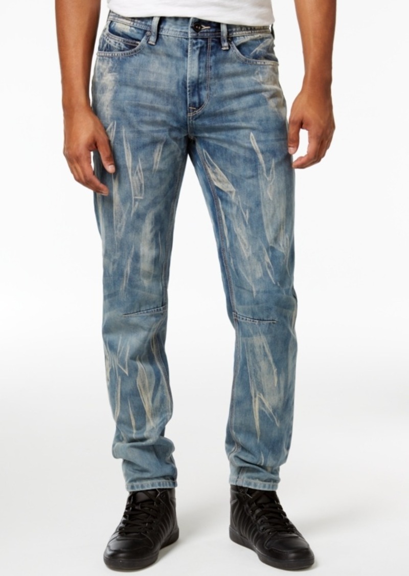 Sean John Sean John Men's Slim- Straight Fit Extend Jeans, Created for ...