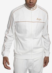 Sean John Velour Men's Track Jacket with Piping