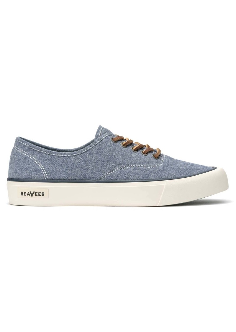 SeaVees Men's Legend Sneaker Chambray Sneaker In Navy Cotton