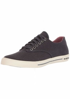 SEAVEES Mens 08/63 Hermosa Plimsoll Standard Fashion Sneaker Slate Navy  US