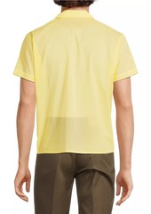 Second/Layer Cotton-Blend Boxy Camp Shirt
