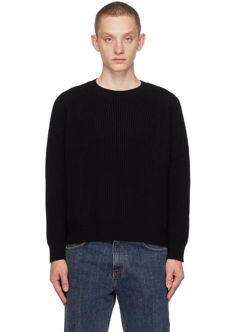 Second/Layer Black Raglan Sweater