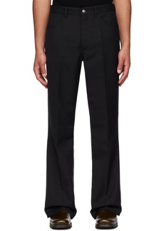 Second/Layer Black Valluco Trousers