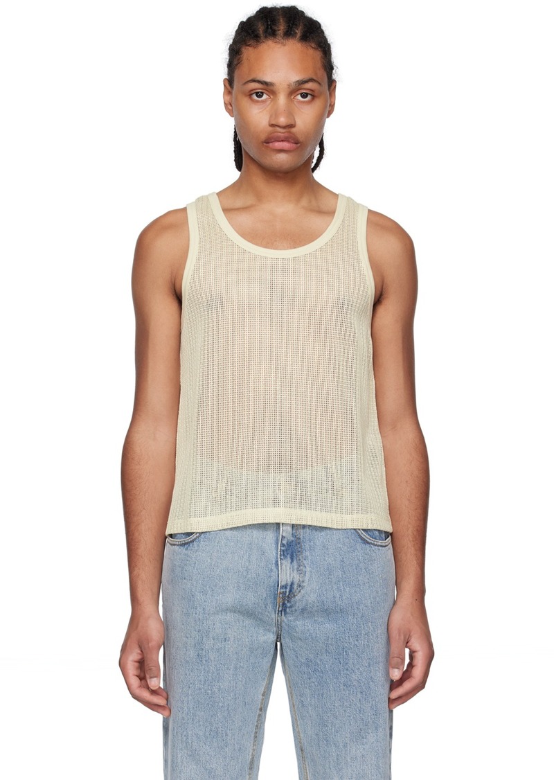 Second/Layer Off-White Island Tank Top