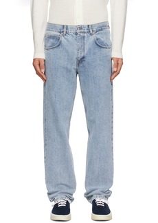 Second/Layer SSENSE Exclusive Blue Flaco Jeans