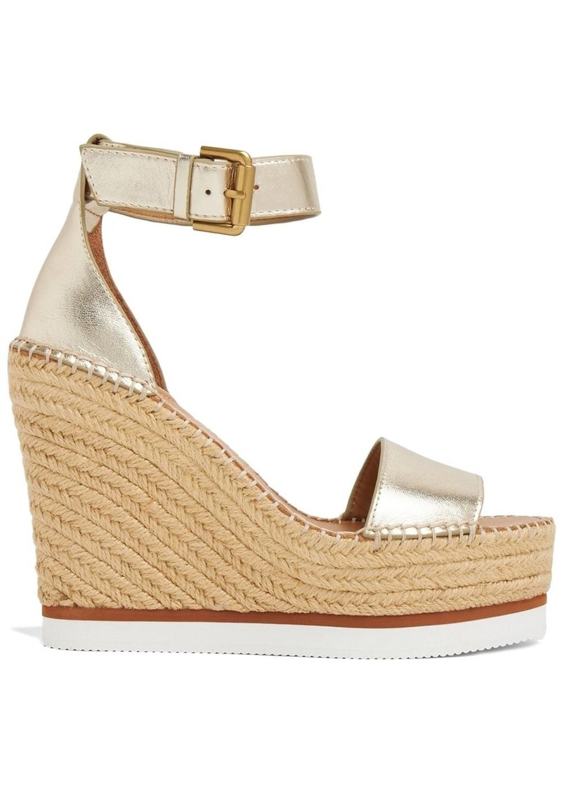 See by Chloé 105mm Glyn Espadrille Wedges