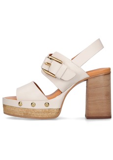See by Chloé 105mm Joline Leather Platform Sandals