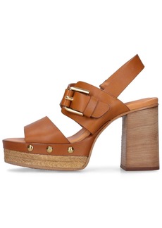 See by Chloé 105mm Joline Leather Platform Sandals