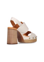 See by Chloé 105mm Joline Leather Platform Sandals