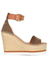 See by Chloé 120mm Suede Espadrille Sandals