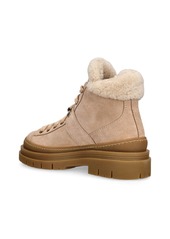 See by Chloé 40mm Maeliss Suede Hiking Boots