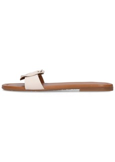 See by Chloé 5mm Chany Leather Sandal Flats