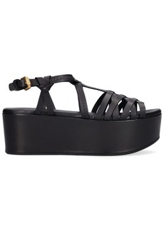 See by Chloé 60mm Ortiz Leather Wedges