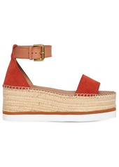 See by Chloé 80mm Suede Wedges