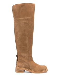 See by Chloé Bonni knee-length suede boots