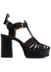 See by Chloé chunky buckle-fastening 105mm sandals