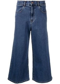See by Chloé cropped wide-leg jeans