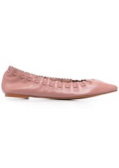 See by Chloé curved flat ballerinas