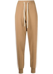See by Chloé double-face knit track trousers