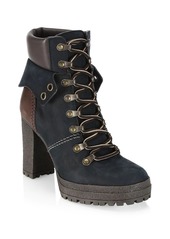 See by Chloé Eileen Nubuck & Leather Hiking Boots