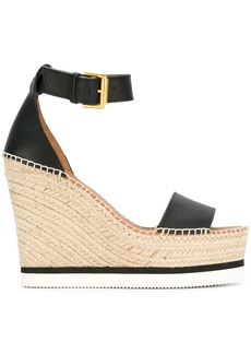 See by Chloé espadrille wedge sandals