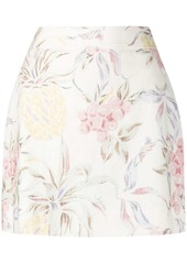 See by Chloé floral-print mini skirt