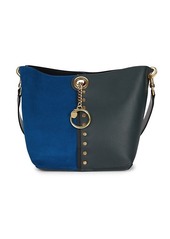 See by Chloé Gaia Suede & Leather Tote