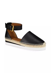 See by Chloé Glyn Leather Espadrilles