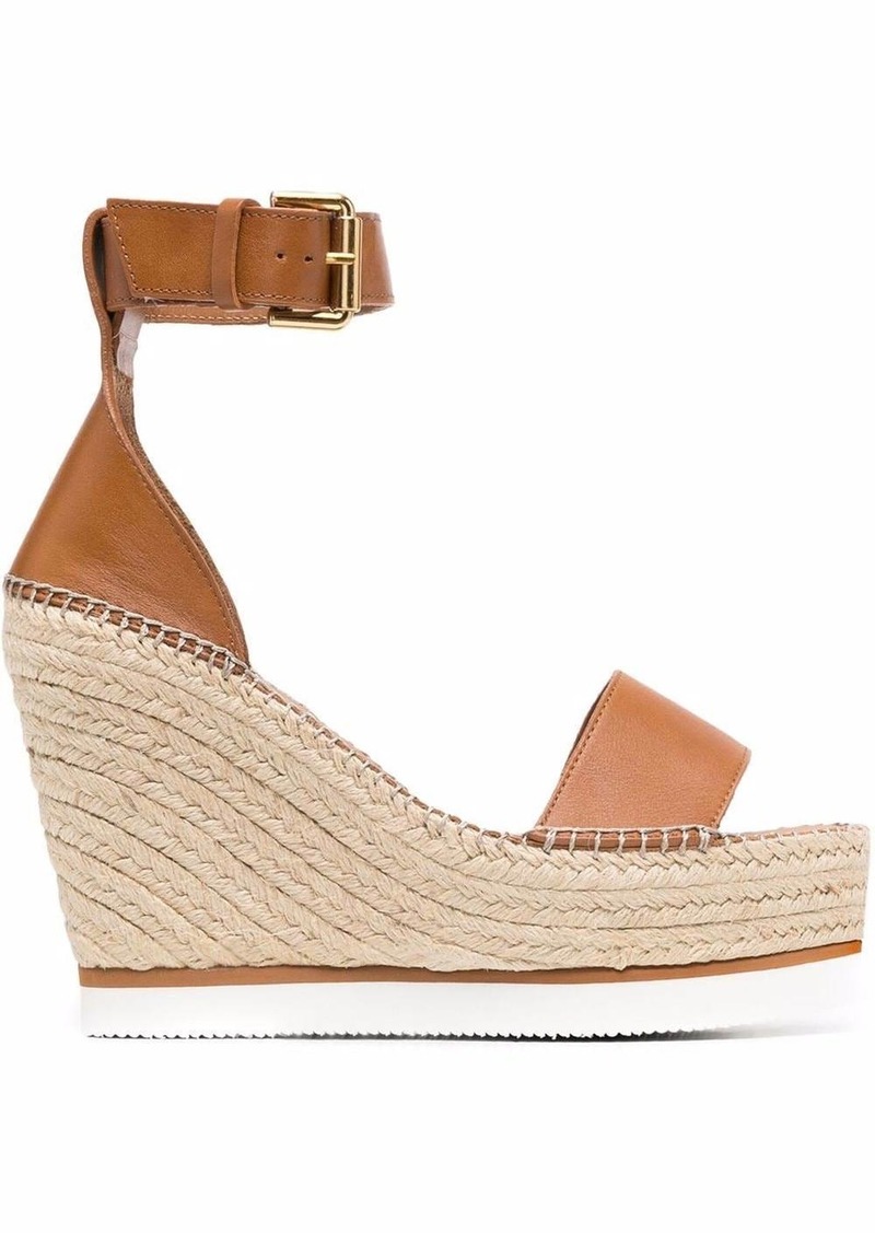 See by Chloé Glyn wedge espadrilles