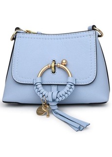 See by Chloé JOAN MINI BAG IN LIGHT BLUE LEATHER