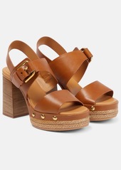 See By Chloé Joline leather platform sandals