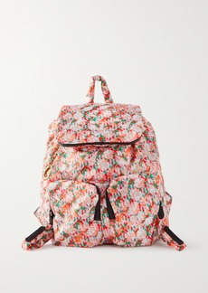 See by Chloé Joy Rider Floral-print Shell Backpack