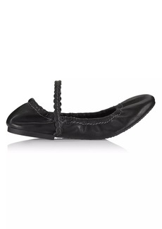 See by Chloé Kaddy Leather Ballet Flats