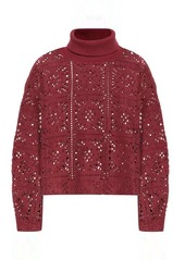 See by Chloé Lace turtleneck sweater
