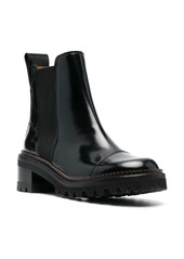 See by Chloé leather ankle boots