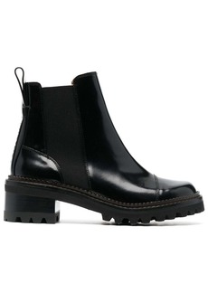 See by Chloé leather ankle boots