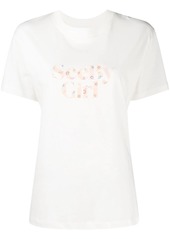 See by Chloé logo print T-shirt