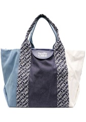 See by Chloé logo print tote bag