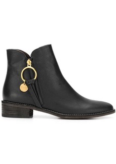 See by Chloé Louise flat ankle boots