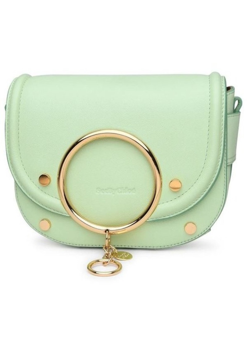 See by Chloé MARA BAG IN GREEN LEATHER