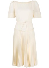 See by Chloé pleated jersey dress