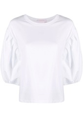 See by Chloé puff-sleeved cotton blouse
