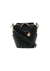 See by Chloé ring-embellished bucket bag