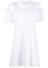 See by Chloé ruffle-trim cotton dress