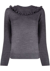 See by Chloé ruffled knitted jumper