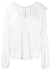 See by Chloé ruffled neck blouse
