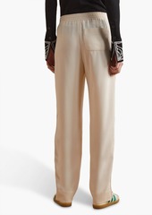 See by Chloé - Iconic crepe straight-leg pants - White - FR 38